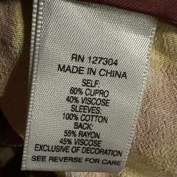 John Mark embroidered long sleeve shirt size S - Picture 14 of 14